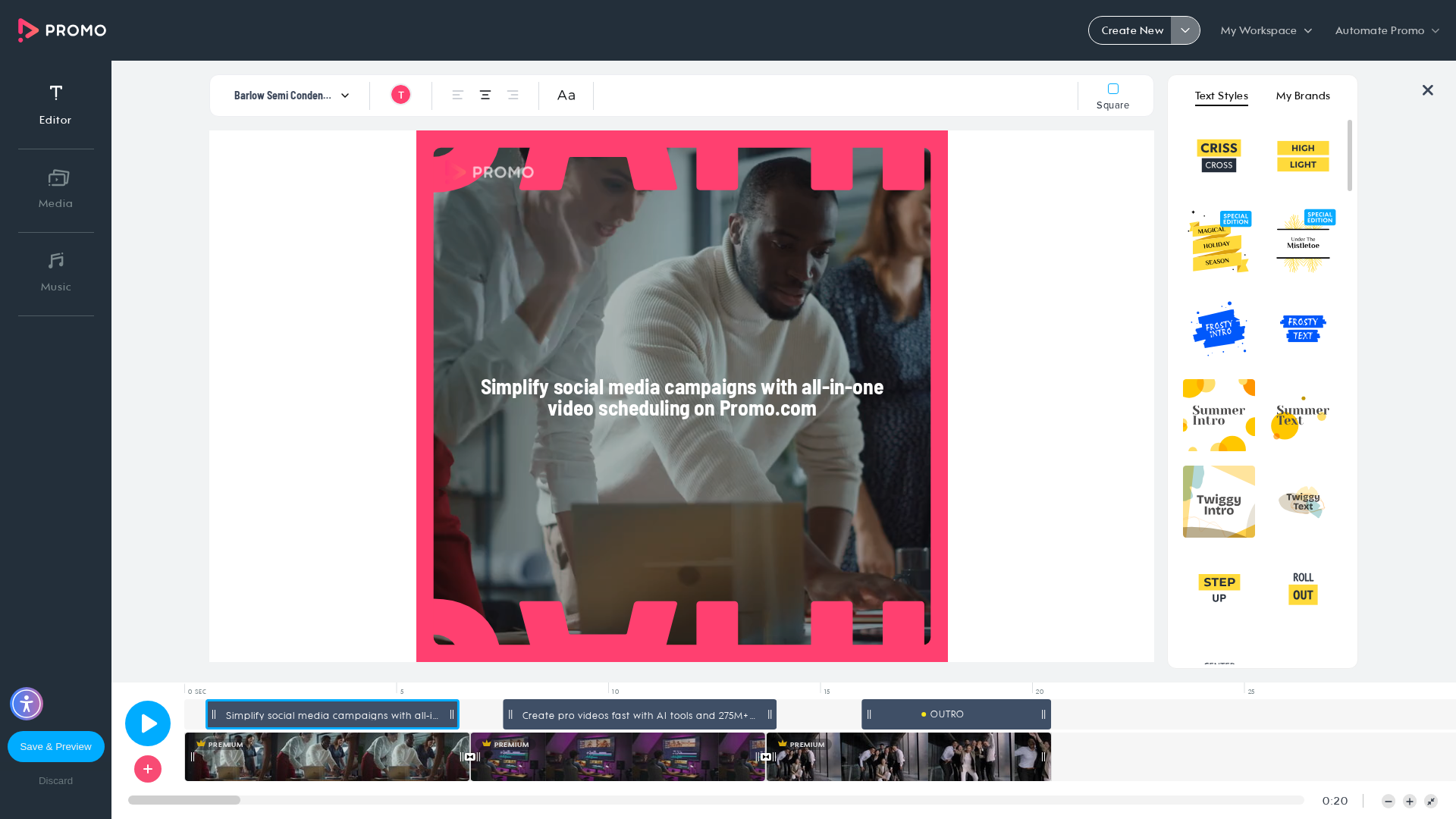 Test failure screenshot